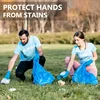 Medical Grade Blue Nitrile Gloves 100 Pack, Latex Free Powder Free, Exam Grade for Clinic/Home Care