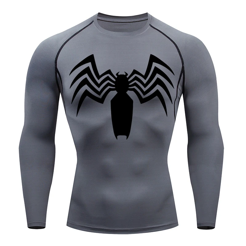 Mens Sport Compression T-shirt Gym Running Fitness Bodybuilding