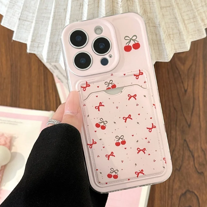 Floral Wallet Card Holder Case – Stylish and Functional Design