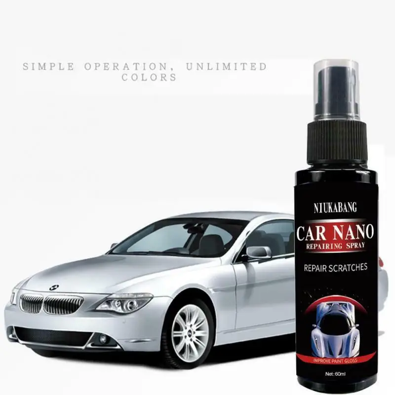 50/100ml Nano Car Scratch Removal Spray Repair Nano Spray Scratches Car  Scratch Repairing Polish Spray Car Ceramic Coating - Paint Care - AliExpress