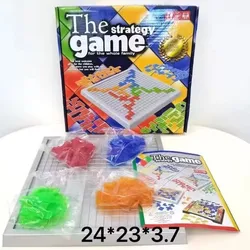 Colorful Kids Strategy Puzzle Game - Educational Indoor Family Fun (4 person)