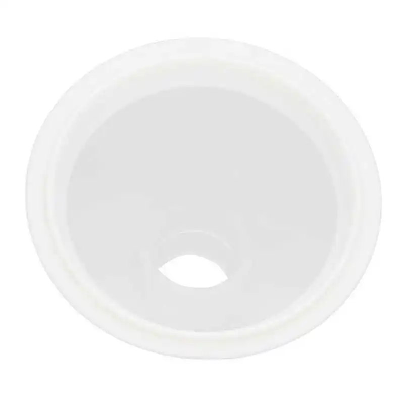Breast Pump Flange Leakage Proof Flexible Soft Silicone White Edge Breast Shield for Breastfeeding