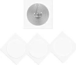 Enhanced NFC RFID Self - Adhesive Stickers (13.56 MHz, ISO 14443A) (1000PCS)