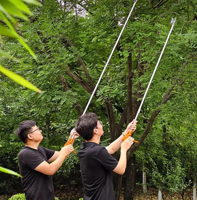 Description Picture 6 of itemProfessional Pruning Shears Stainless Steel Fruit Tree Stretch Scissors Garden Tool Vineyard Pruning Shears Garden Hand Tools