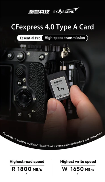 Cfexpress Sony A7s Iii Memory Cards Camera Sony A7siii Card Type