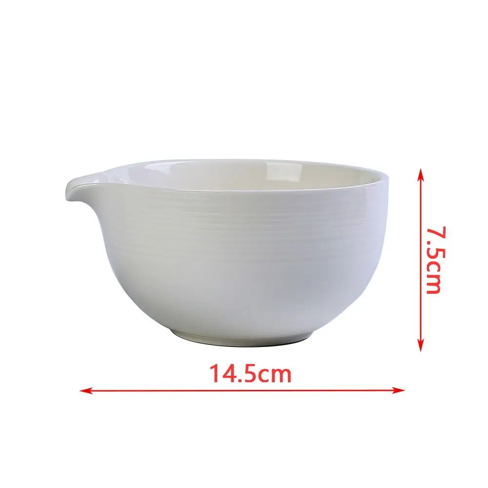 Ceramic Matcha Bowl Smooth Large Capacity Tea Brush Stand High Temperature Resistant Tea Ceremony Tool for Set Accessories