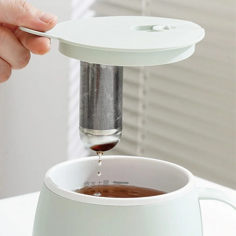 500ml Mini Electric Kettle Office Smart Health Cup Heating Cup Multi-function Electric Stew Cup Home Hot Milk Thermos Cup 220V 4