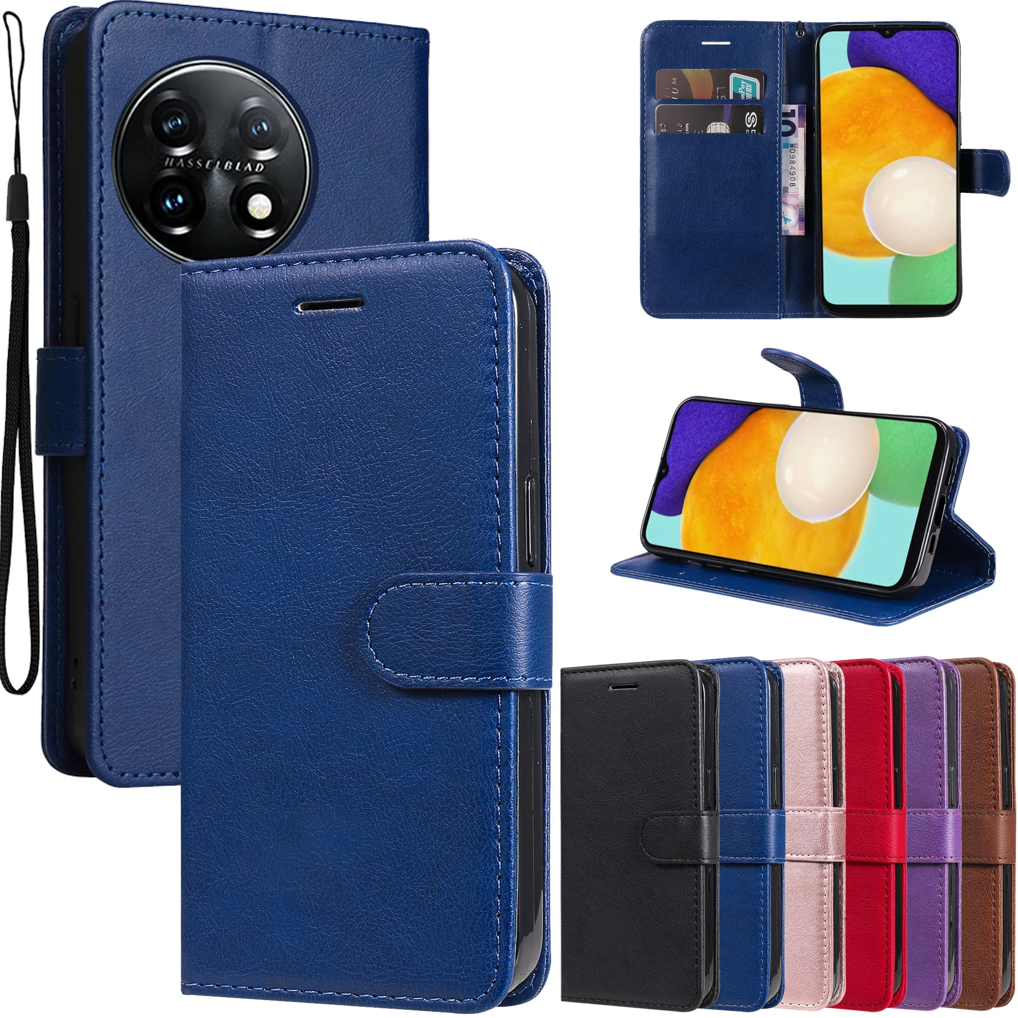 Custodia Per Telefono Per Samsung Galaxy A6 2018 Sm-A600Fn/Ds A600Fn/Ds Flip Wallet Cover In Pelle Per Samsung A6 2018 A600 Sm-A600 Alloggiamenti