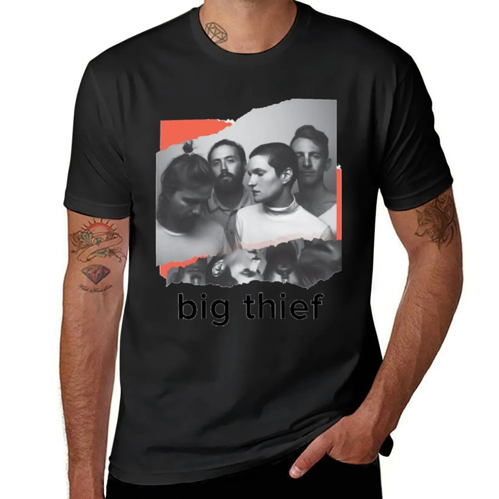 

Big Thief T-Shirt sublime Aesthetic clothing plain black t shirts men