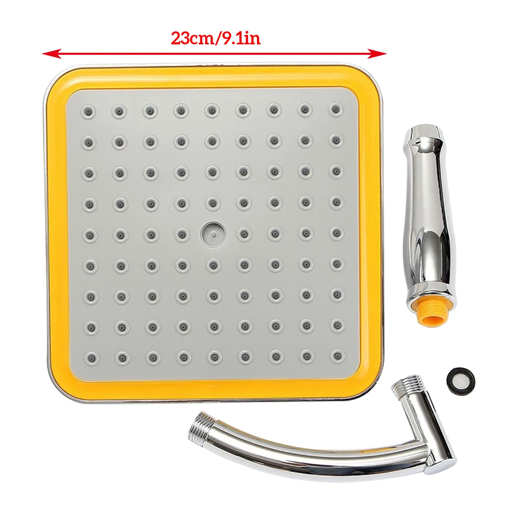 Shower Head Rainfall Shower Head Bathroom Faucet Replacement Parts Home Hotel Shower Accessories
