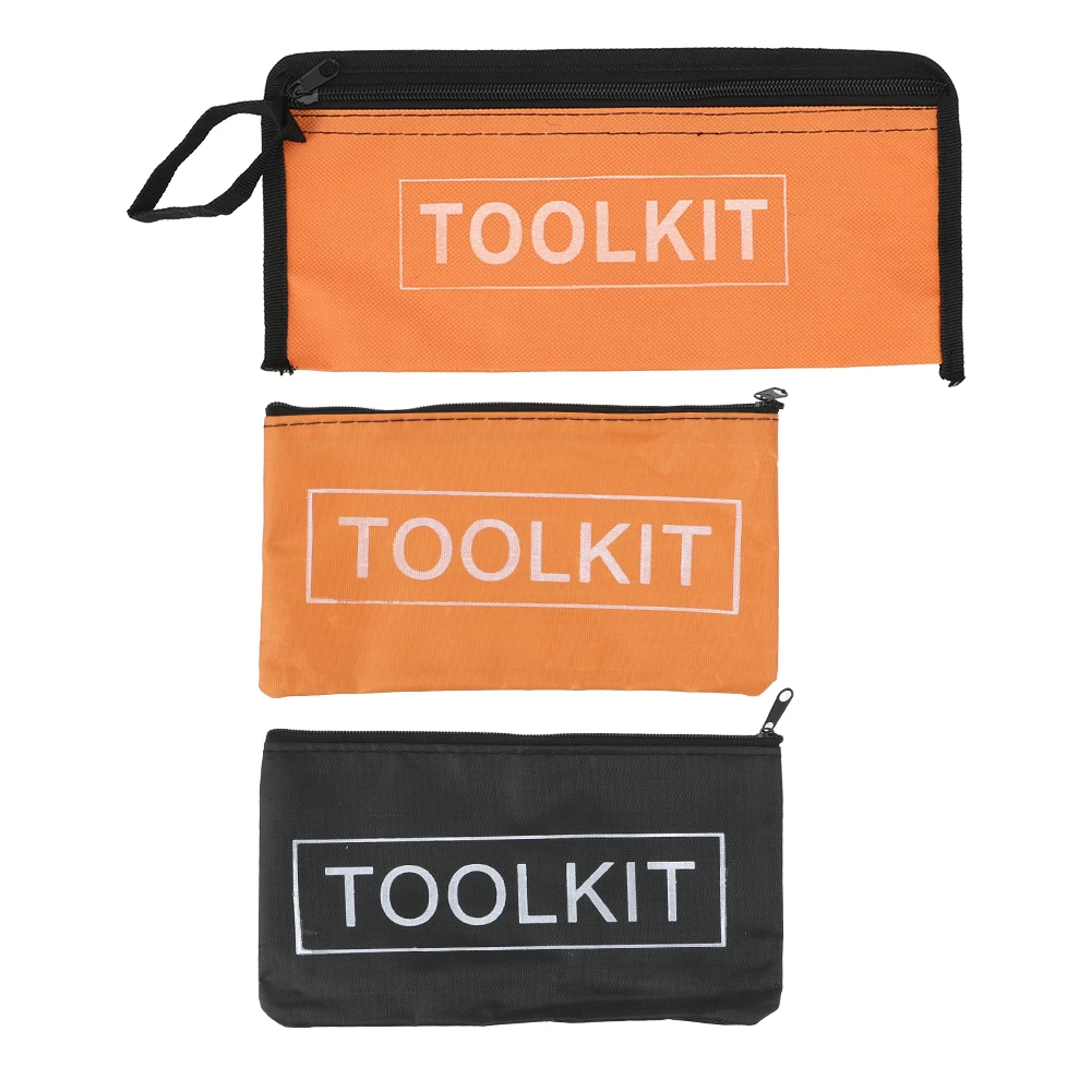 Tool Bag Waterproof Organizer Storage Small Hardware Toolkits Zipper Canvas Oxford Multi-function Portable