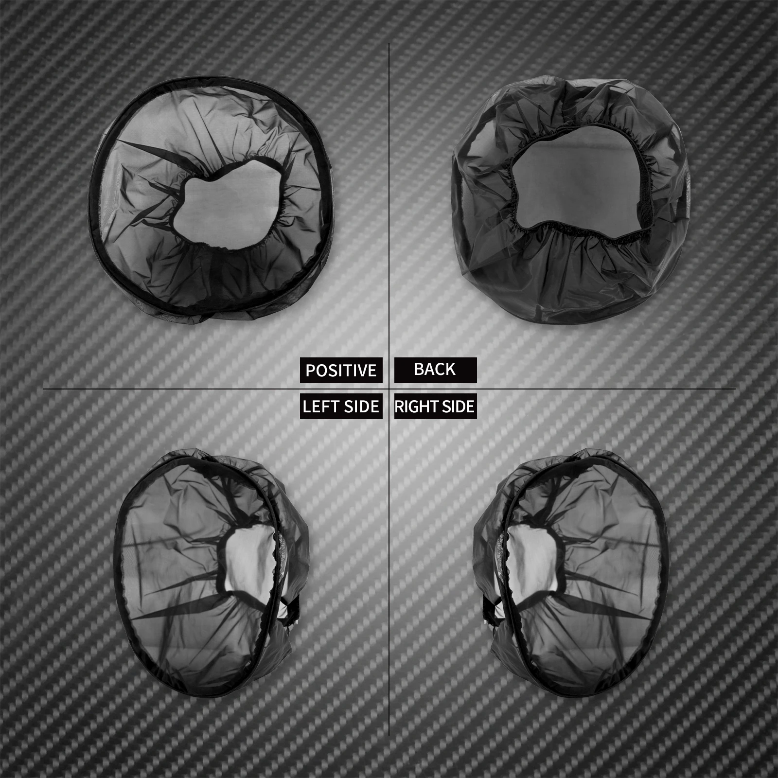 MACTIONS Air Filter Protective Cover Black Waterproof Dustproof Breathable Air Intake Filter Mask For Harley All Model air filter motorcycle air filter motorcycle air filter cover