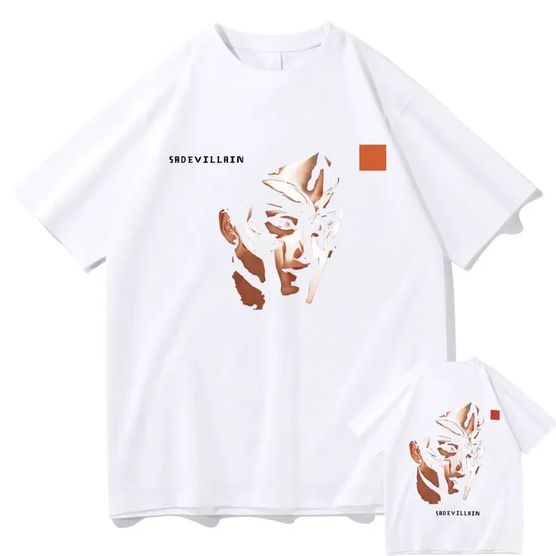 MF Rapper Doom T-Shirt Herren - Vintage Hip Hop Design, 100% Baumwolle, Relaxed Fit, 90er Jahre Style