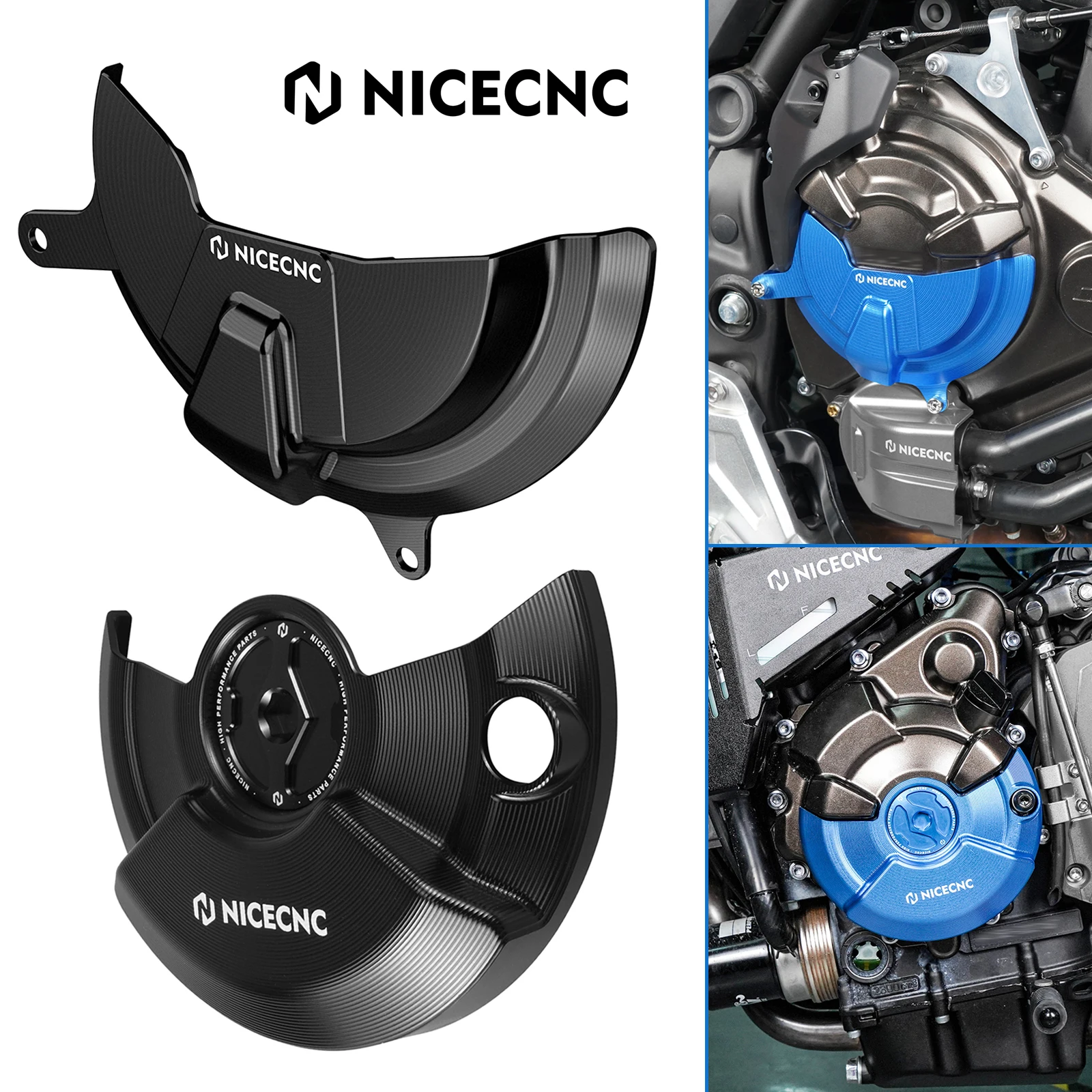 

For 2018-2020 Yamaha MT-07 MT07 Clutch Cover Engine Case Cover Cranckcase Protection for Yamaha Tenere 700 2019-2021 2022 2023