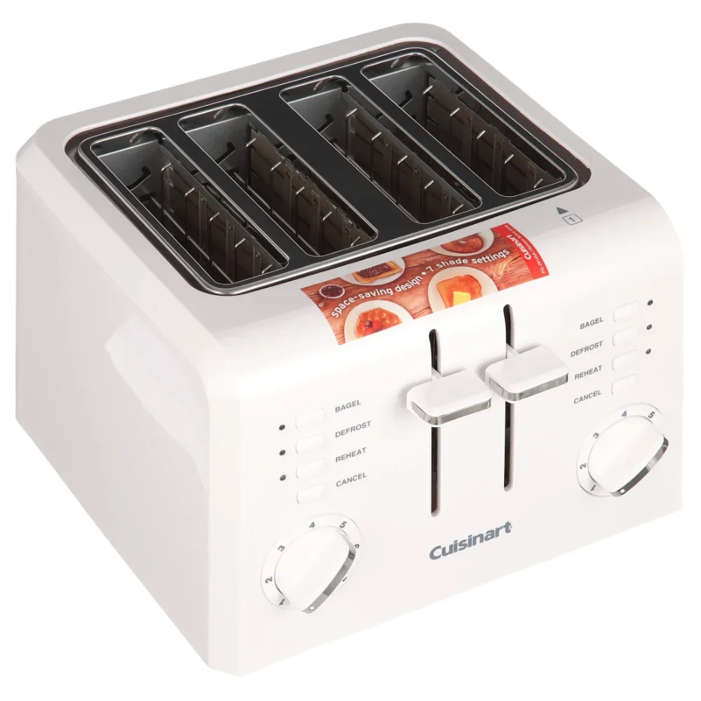 toasterToasters 4 Slice Compact Plastic Toaster 3