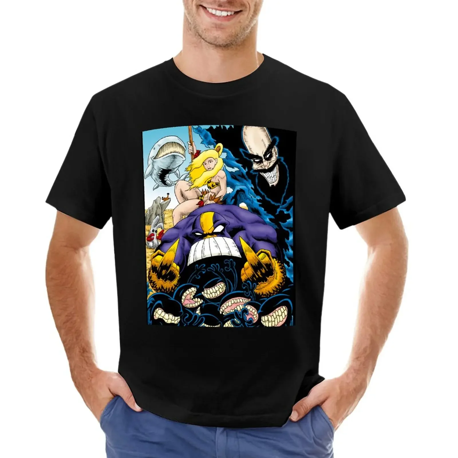 

Мужская футболка с леопардовым принтом Maxx & The Leopard Queen