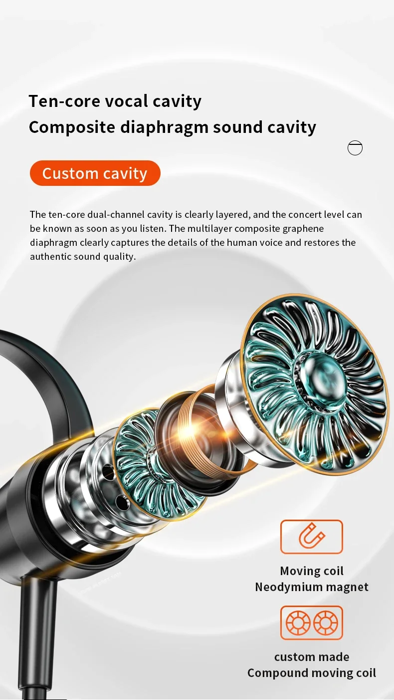 Description Picture 4 of itemEARDECO 500 Hrs Playback Bluetooth Headphone TWS Wireless Headphones Can Be As Power Bank Sports Neckband Earphones Headset
