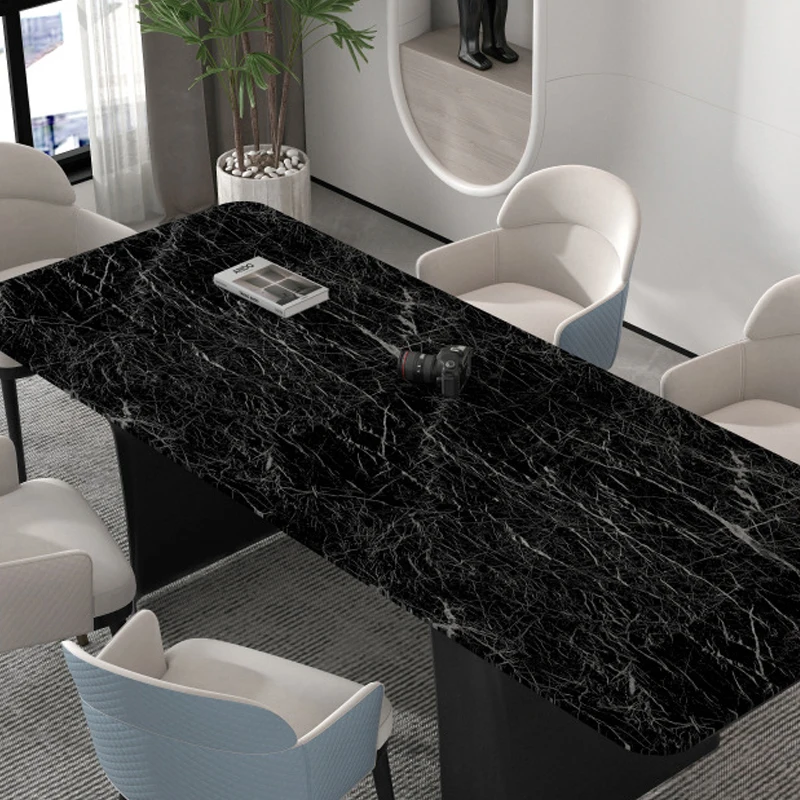 Wall Stickers Marble Wall Stickers Kitchen Countertops Cabinets Furniture Self-adhesive PVC Greaseproof Stickers