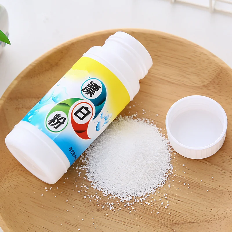 110g High-efficiency Clothing Trap Whitening Laundry Bleach Powder Active Whitener for Shoes Bleach Decontamination Care Agents