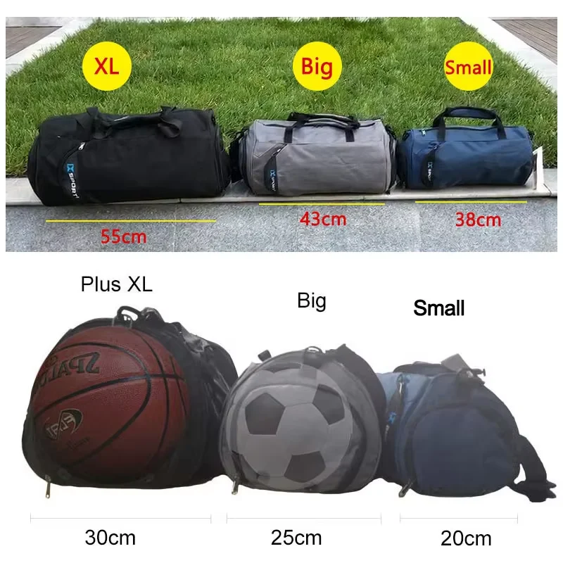 Travel Bag for Men Large Gym Fitness Bag Wet Dry Training Shoes Shoulder Handbags Multifunction Work Out Portable Luggage Duffel 6