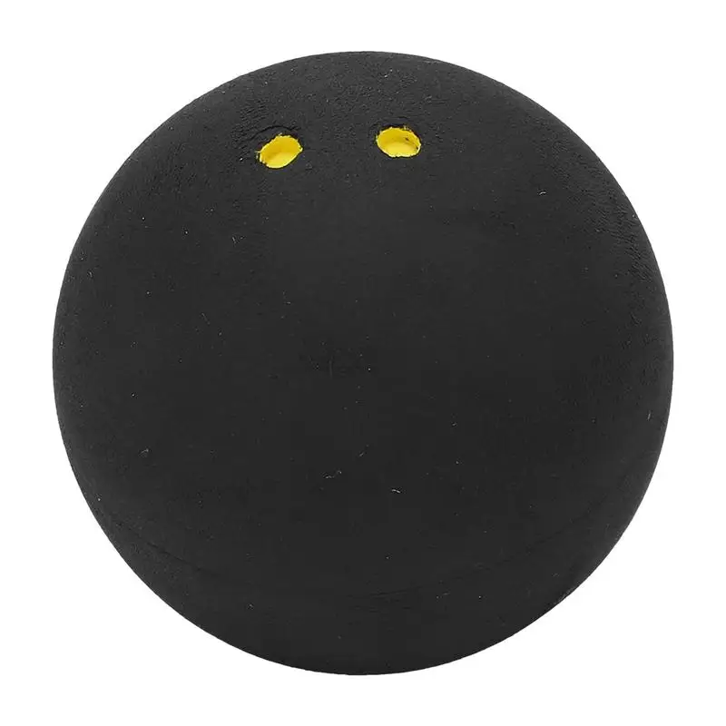 Squash Balls Double Yellow Dot Competition Squash Ball 38mm Racket Balls For Slow Speed Play Professional Tournaments
