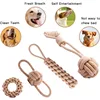 Cat Dog Rope Toys Cleaning Teeth Grinding Teeth Interest Interactive Wear Resistant Knot Toy Play Entertainment Pet Supplies 2