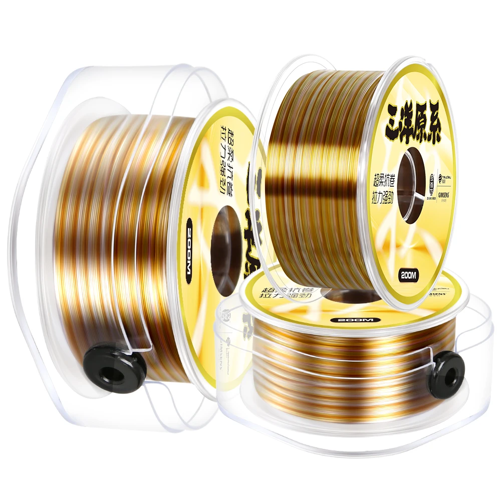 ZUKIBO Sanyo Monofilament-Angelschnur aus japanischem Material, stark und langlebig, 220 m, 350 m, Performance-Salzwasser-Nylon-Hauptschnur – Detail 2
