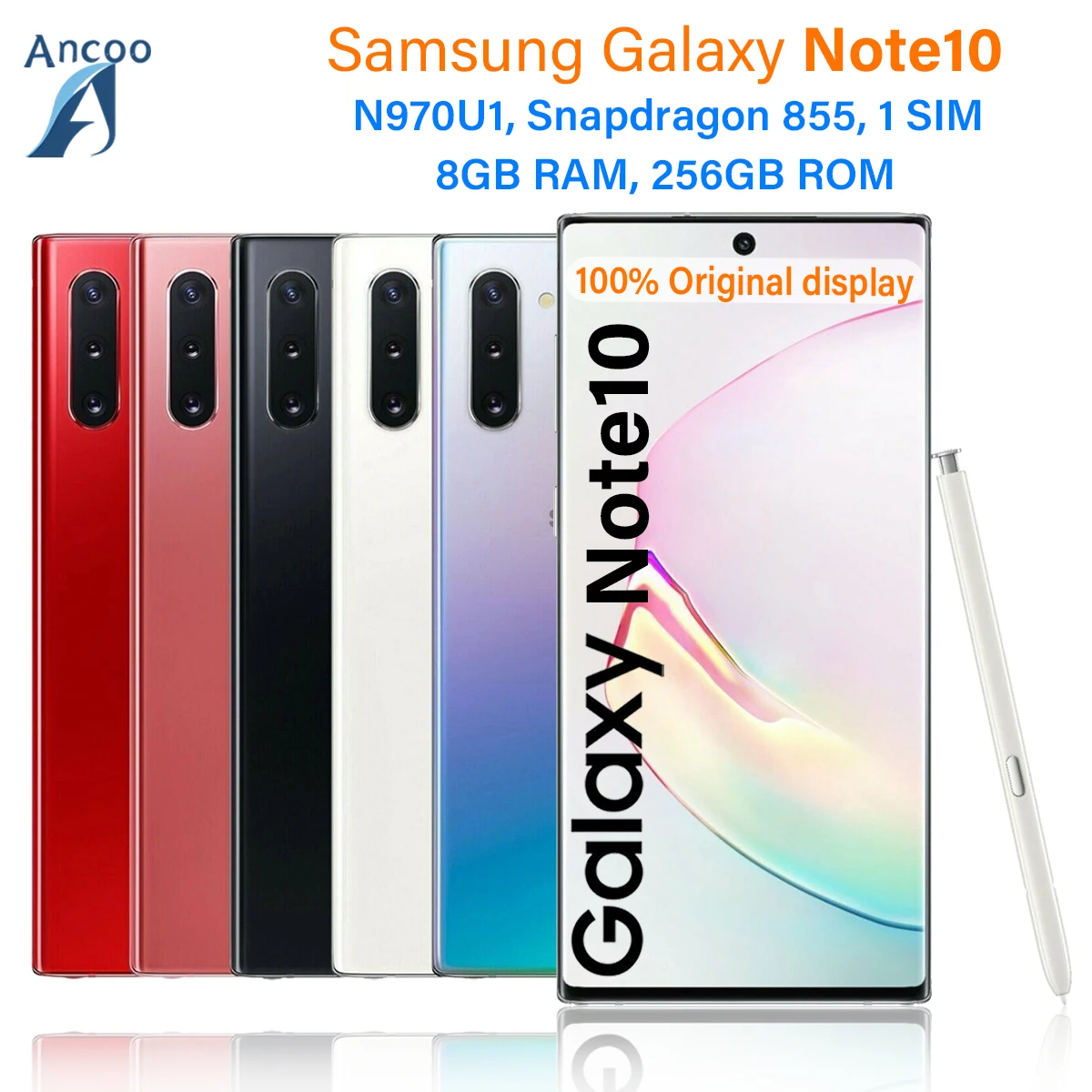 Samsung Galaxy Note10 N970u1 256gb Rom Note 10 8gb Ram Snapdragon 855 Octa Core 6 3.jpg Samsung Galaxy Note10 N970u1 256gb Rom Note 10 8gb Ram Snapdragon 855 Octa Core 6 3.jpg
