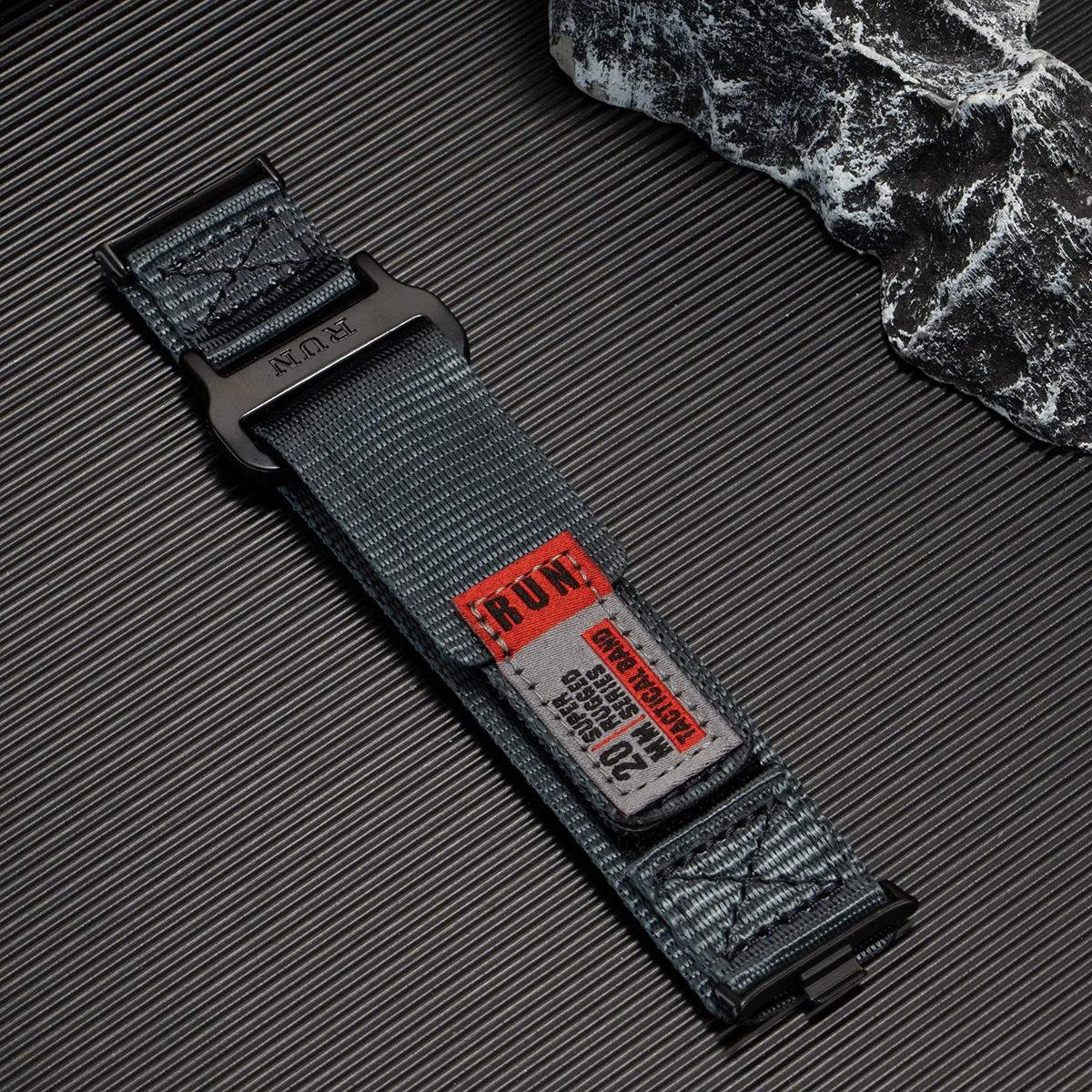 Adjustable Nylon Loop Sports Band for Smartwatches - Tactics Strap Replacement Bracelet