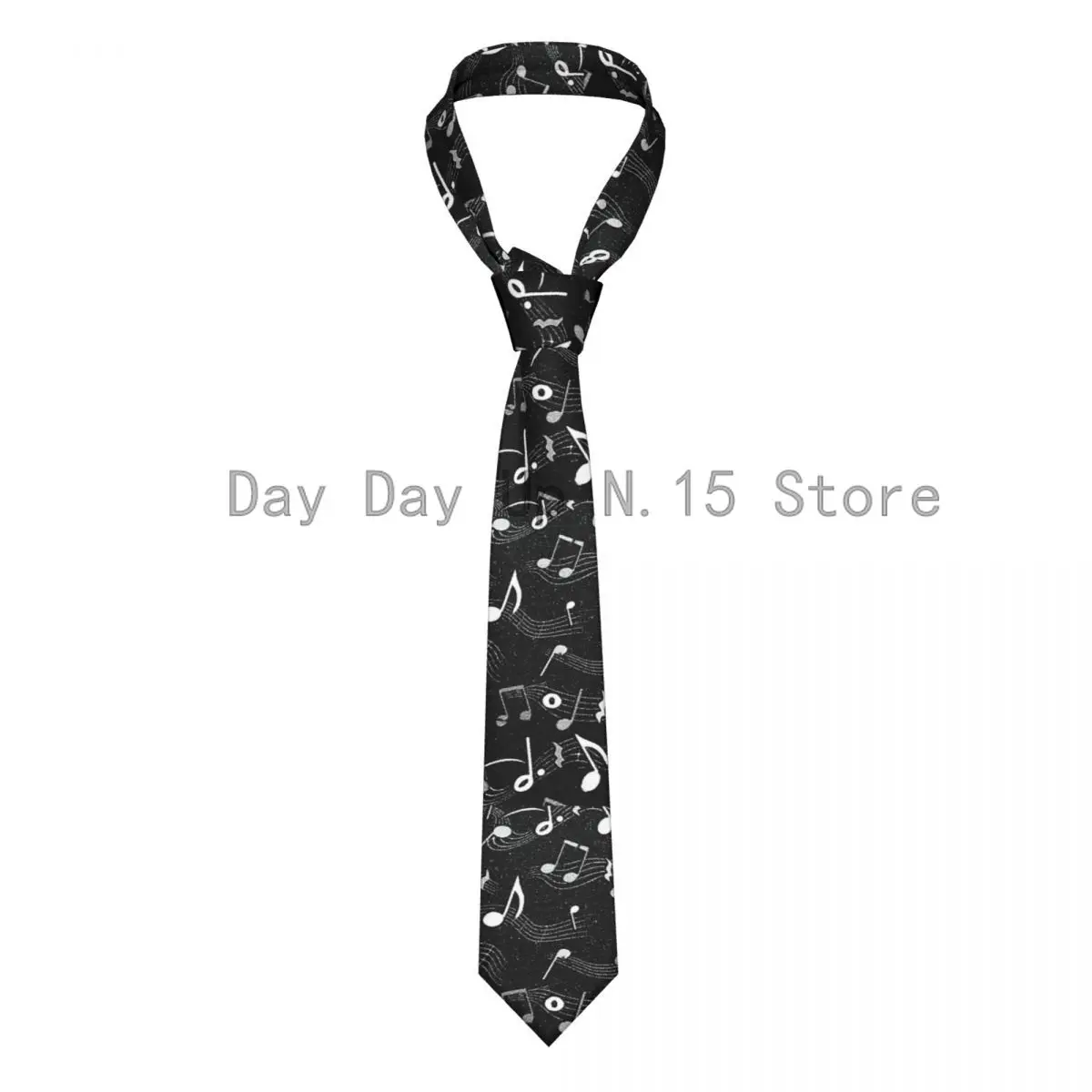 

Musical Notes Neckties Men Women Polyester 8 cm Piano Music Gift Neck Tie for Men Slim Narrow Shirt Accessories Cravat Wedding