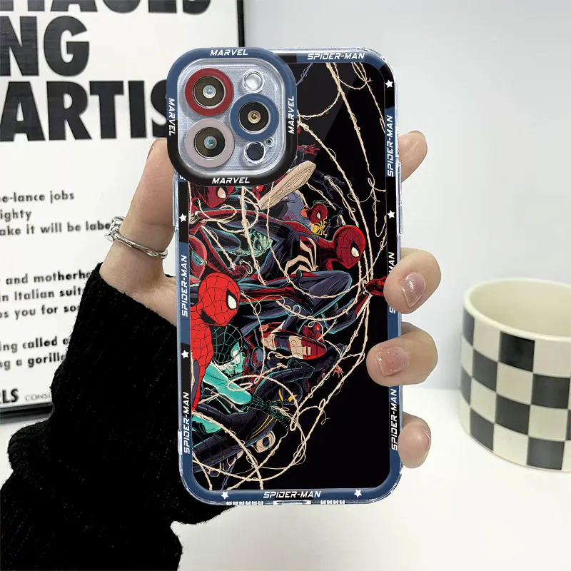 マーベルアイフォンケース マーベルスパイダーマンアートフォンケース,iPhone 7,6 s, 13