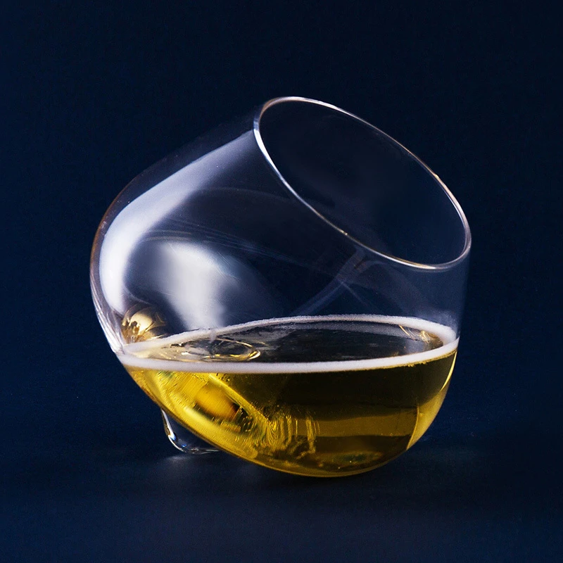 Normann Copenhagen Rocking Whiskey Crystal Glass Cinon Rolypoly Wine