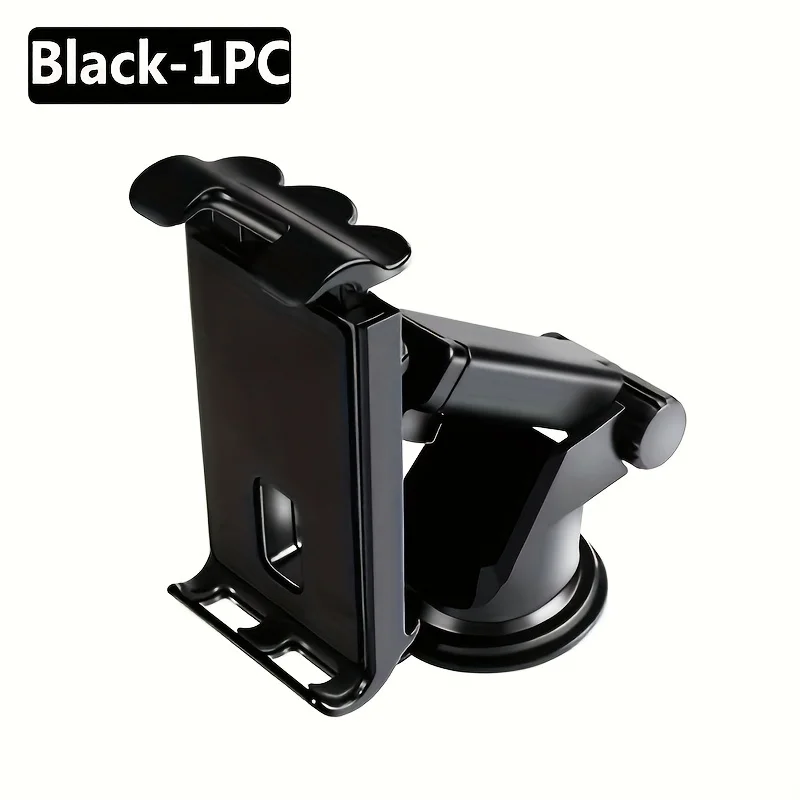 Universal Dashboard Car Mount for Tablets/Phones - Adjustable 4-11"" Suction Holder for Enhanced GPS Navigation