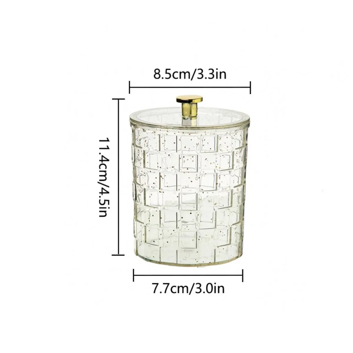 Clear Q-Tip Dispenser - view 11