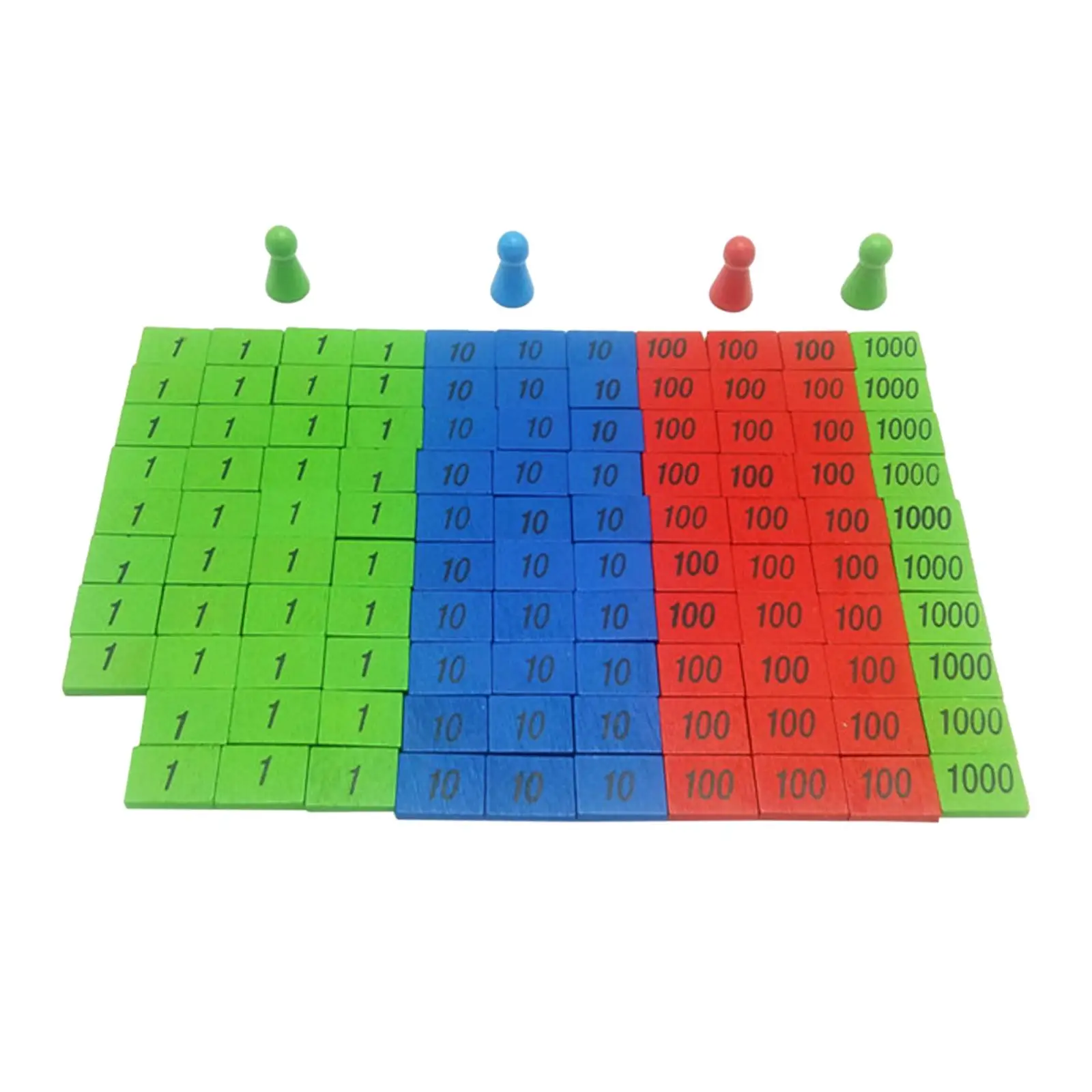 Educational Toys Professional Montessori Stamp Game Maths Teaching Aids Counting 112x