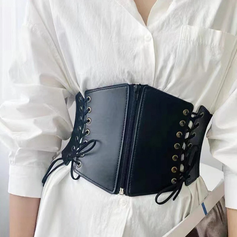 

Elastic Wide Corset Belts For Women Waist Belt Female Dress Waistband Stretch Cummerbunds Clothes Accessory Stretch Belt Women