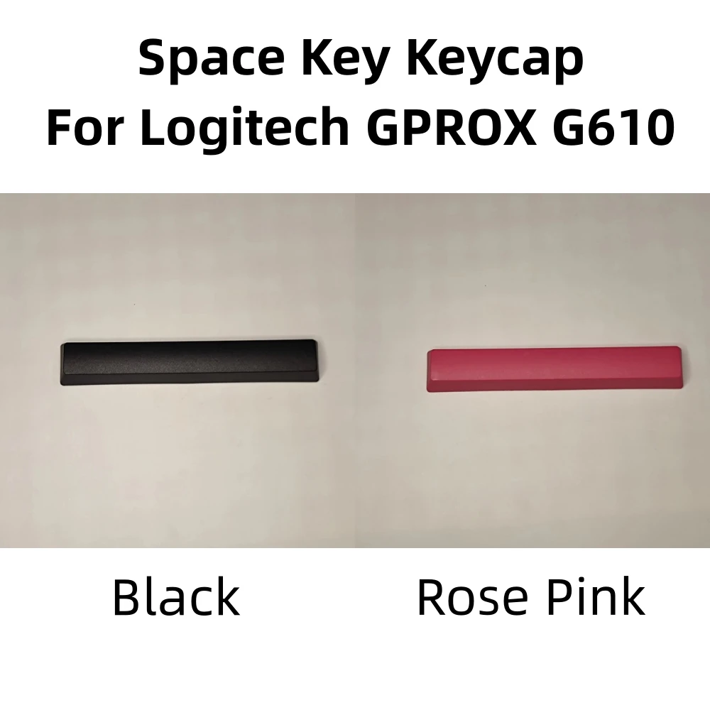 Tastiera Spaziale Keycap Accessorio Per Tastiera Per Logitech Gprox G610 Parti Di Ricambio Nero/Rosa Rosa 109Mm Lunghezza Keycap