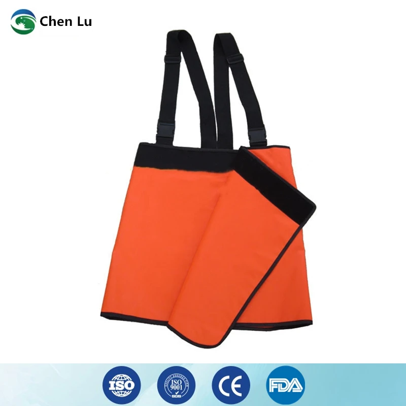 Genuine nuclear radiation protective 0.35mmpb lead apron set x-ray radiological protection high quality vest and skirt