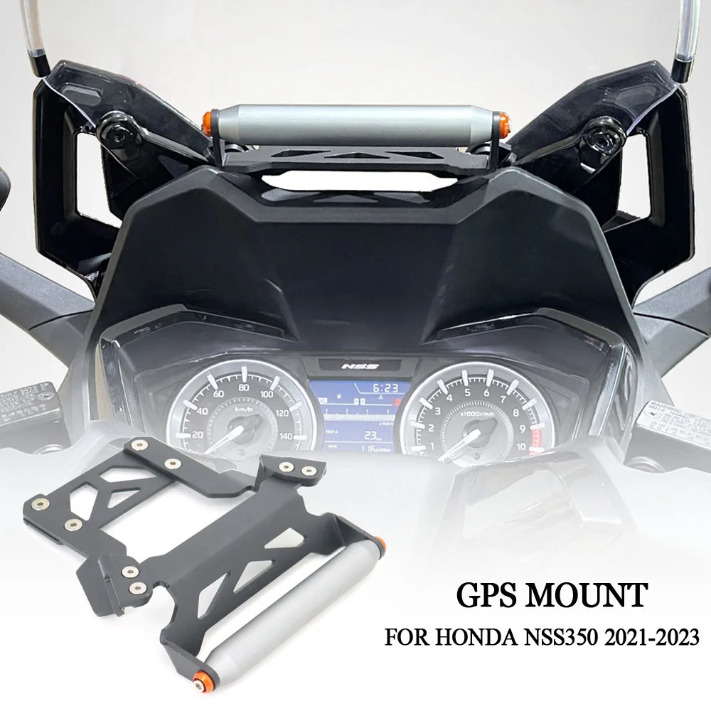 

NEW Motorcycle GPS Phone Navigation Bracket USB & Wireless Charger Holder Mount Stand For Honda NSS 350 NSS350 2021 2022 2023