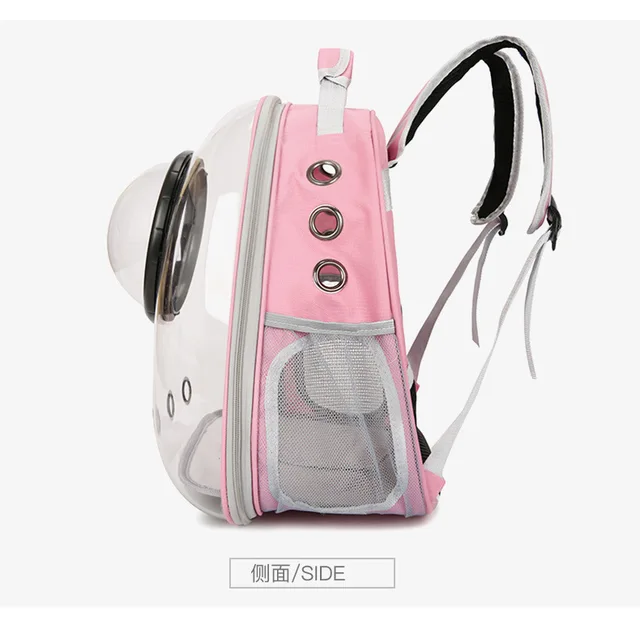 Cat bag, pet backpack, portable transparent space cabin pet bag, panoramic cat supplies, breathable backpack for outdoor use 3