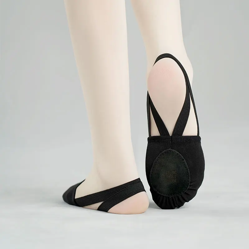 Demi-pointes De Danse Classique - Chaussures Gymnastique Rythmique, Danse Du Ventre | Microfibre élastique, Taille 26 | Pour Femmes - 6