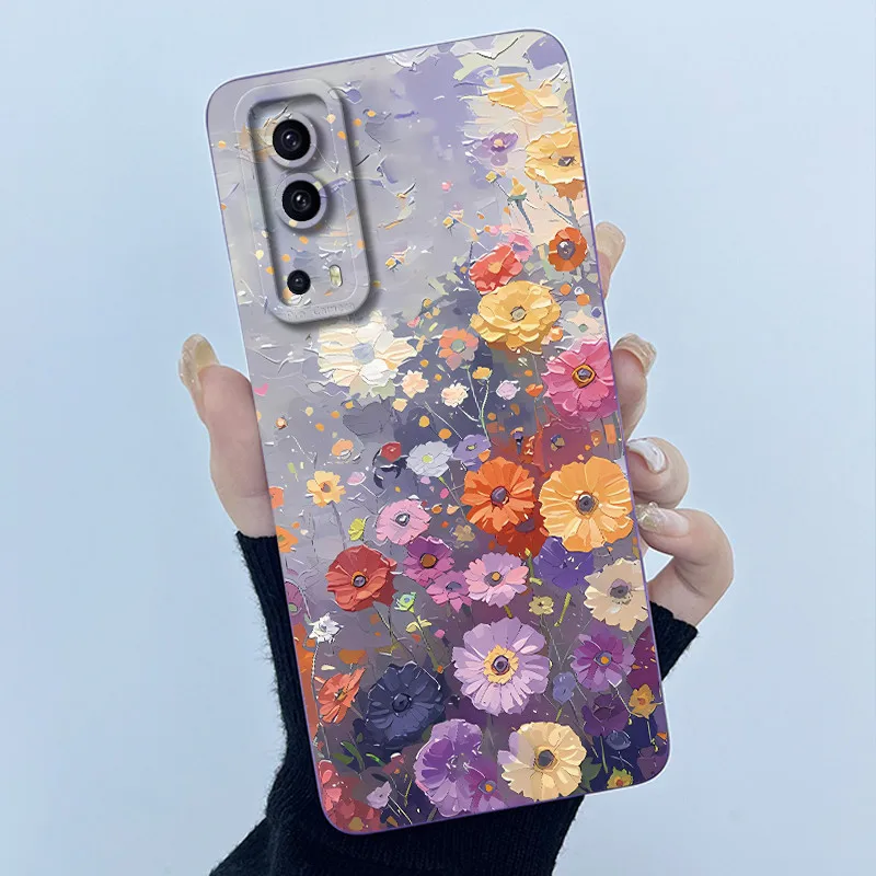 Cute Panda & Sweet Cats Silicone Soft Back Cover - Bumper Protective Casing