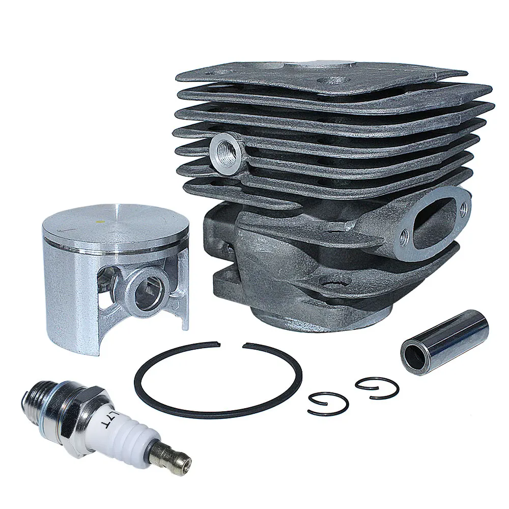 54mm Cylinder Piston For Husqvarna 288XP 181 281 288 Chainsa w Spark Plug Replace 503506301 Garden Tool Parts 4