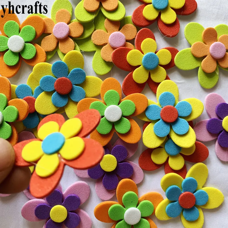 150Pcs Self-Adhesive Foam Stickers Baby Montessori EVA Children Color Geometry Early Learning Stickers Kids Education Toy Making I233191428
