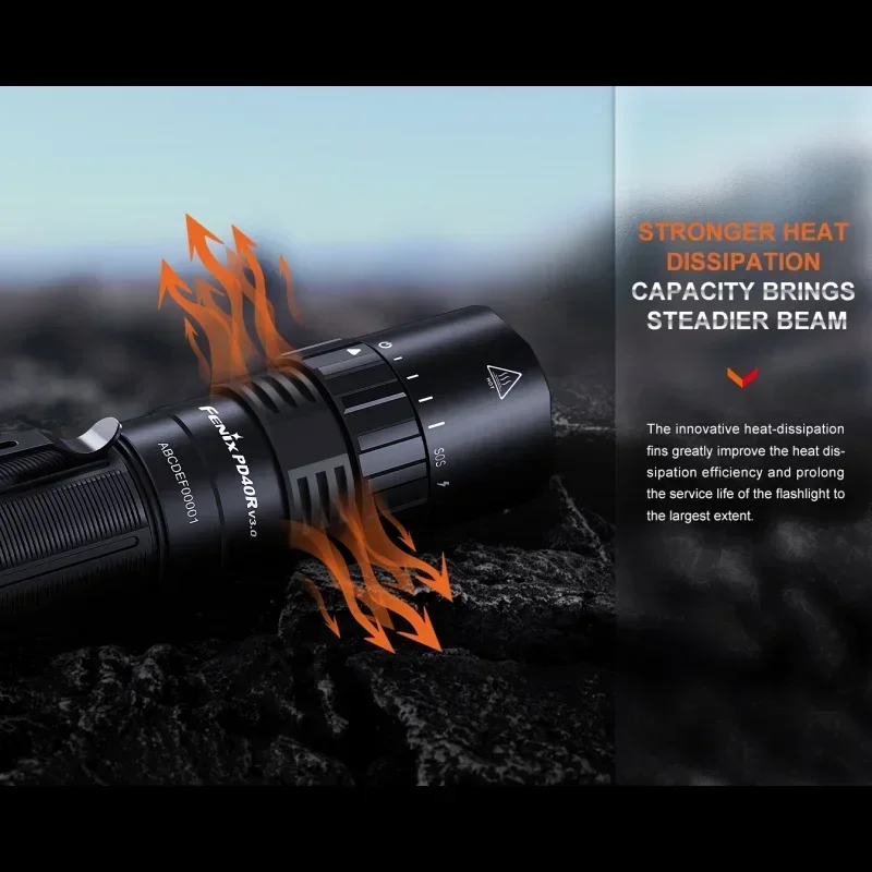 Fenix 배터리 포함, PD40R V3.0