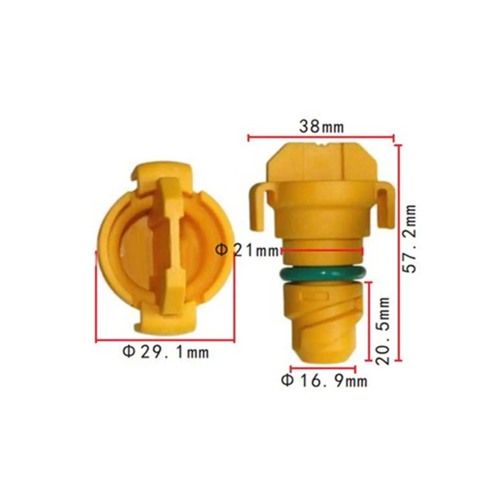 KX6Z6730B Car Engine Oil Drain Plug for Ford F-150 Professional Durable