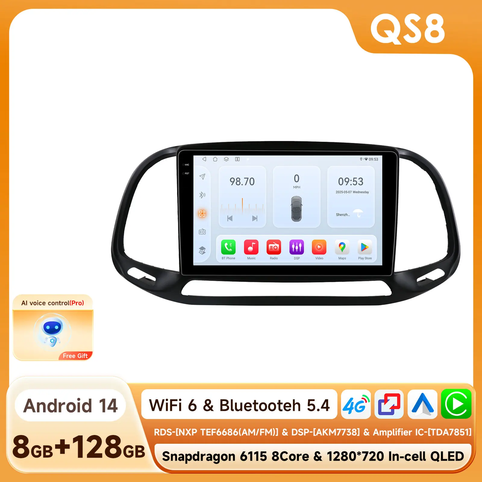 QS8(8Core 8G 128G)AI