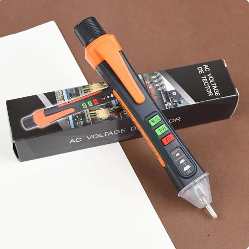 Voltage Tester Non-Contact Voltage Detector Electrical Tools Indicator Test Smart Breakpoint Finder 12-1000V