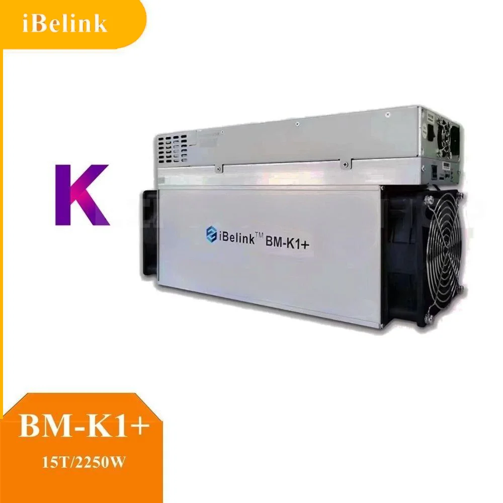 

Original IBELINK BM K1+ 15TH/S KDA KADENA Miner with 2250W Power Supply Included PK KD2/KD Box