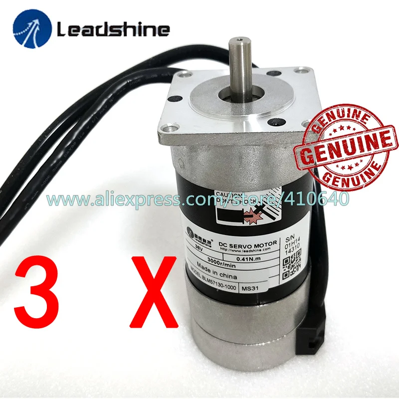 

Leadshine BLM57130-1000 NEMA 23 180W Brushless DC servo motor 100% Genuine Servo Engine